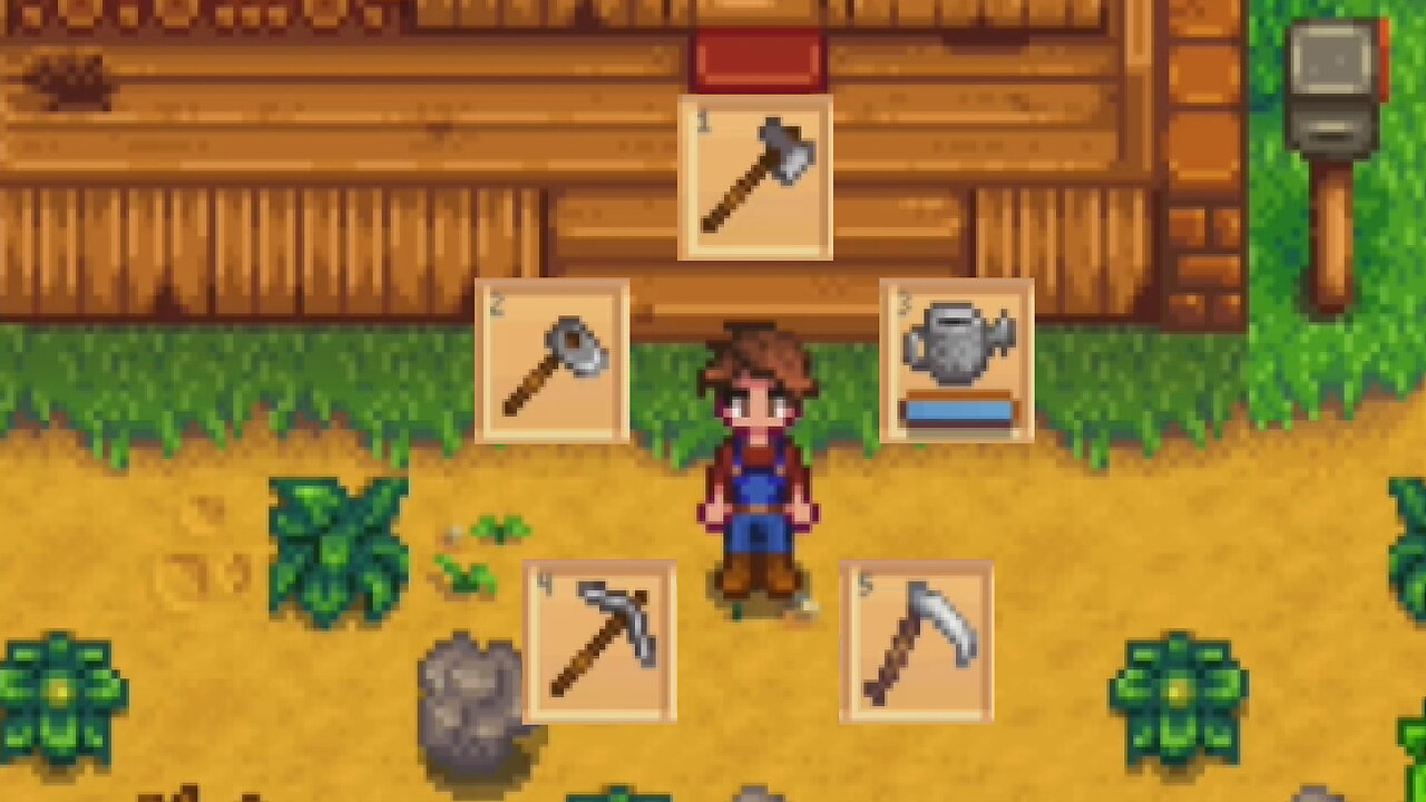 Basic Tools and Purposes - Stardew Valley Tools and Weaponry #1