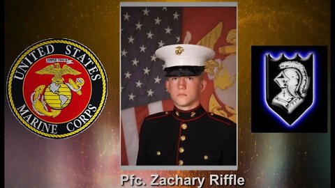 Memorial Service of Pfc. Zachary Wayne Riffle