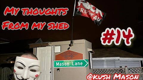 My thoughts from my shed #14 #live