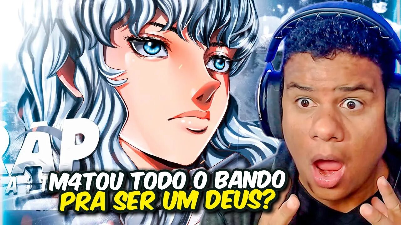 REAGINDO a GRIFFITH (Berserk) | FALCÃO BRANCO | Kaito | React Anime Pro