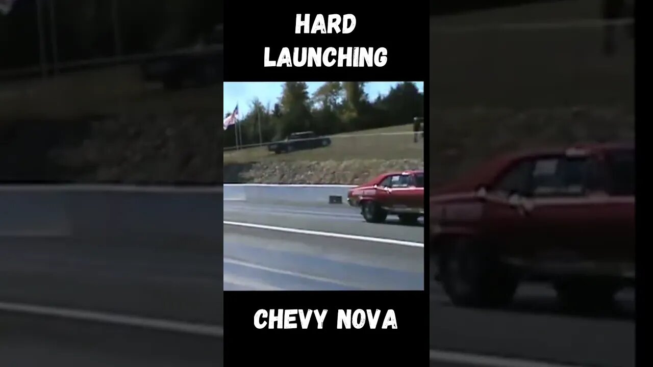 Hard Launching Chevy Nova! #shorts