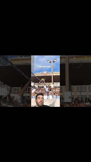 Futevolei impressionante..