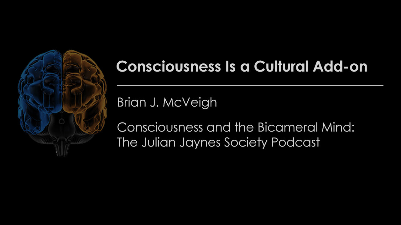 Consciousness Is a Cultural Add-on | Consciousness and the Bicameral Mind Podcast