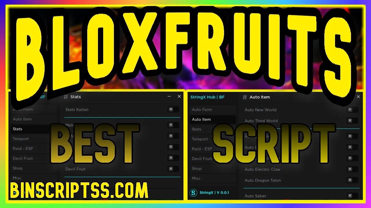 ROBLOX BloxFruits Script - LOTS OF OP FEATURES *PASTEBIN 2023*