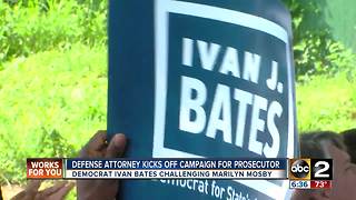 Baltimore state’s attorney race kicks off with Bates campaign launch