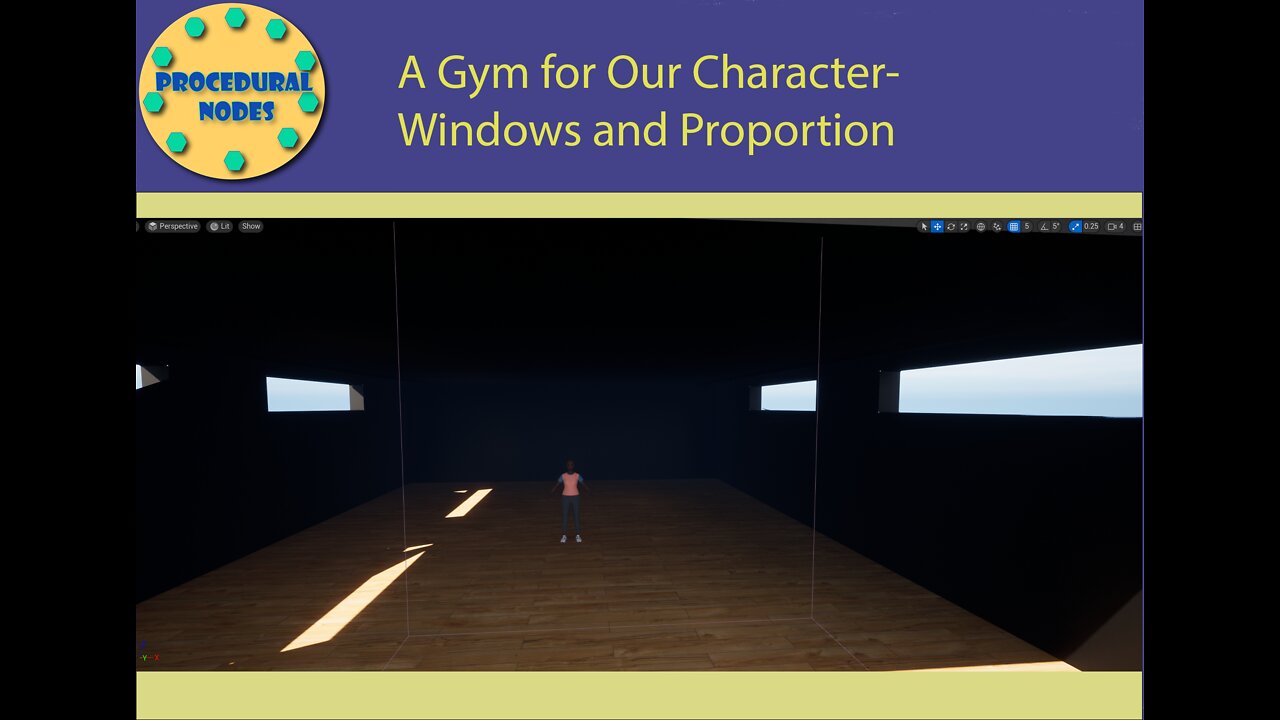 A Gym for Our Character-Windows and Proportion