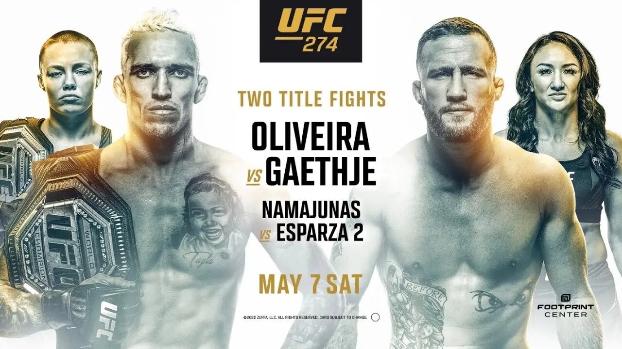 UFC 274 Full Card Prediction