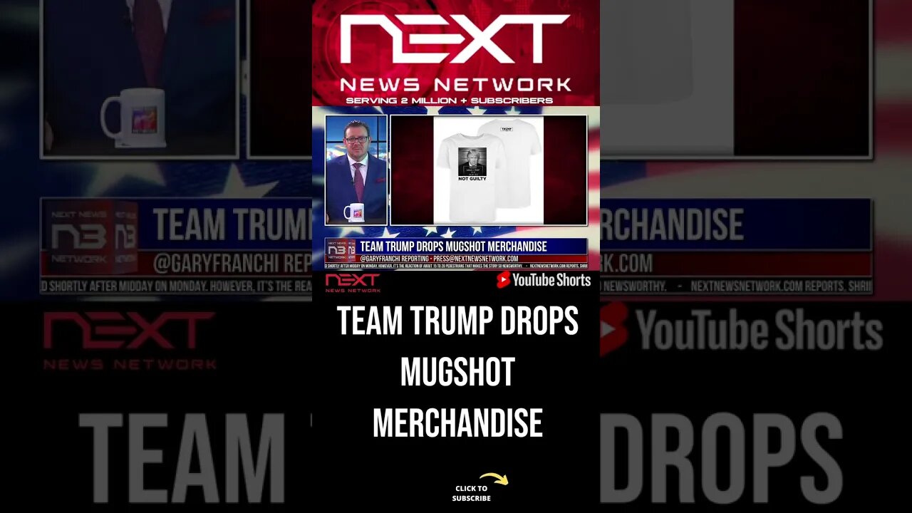 Team Trump Drops Mugshot Merchandise #shorts