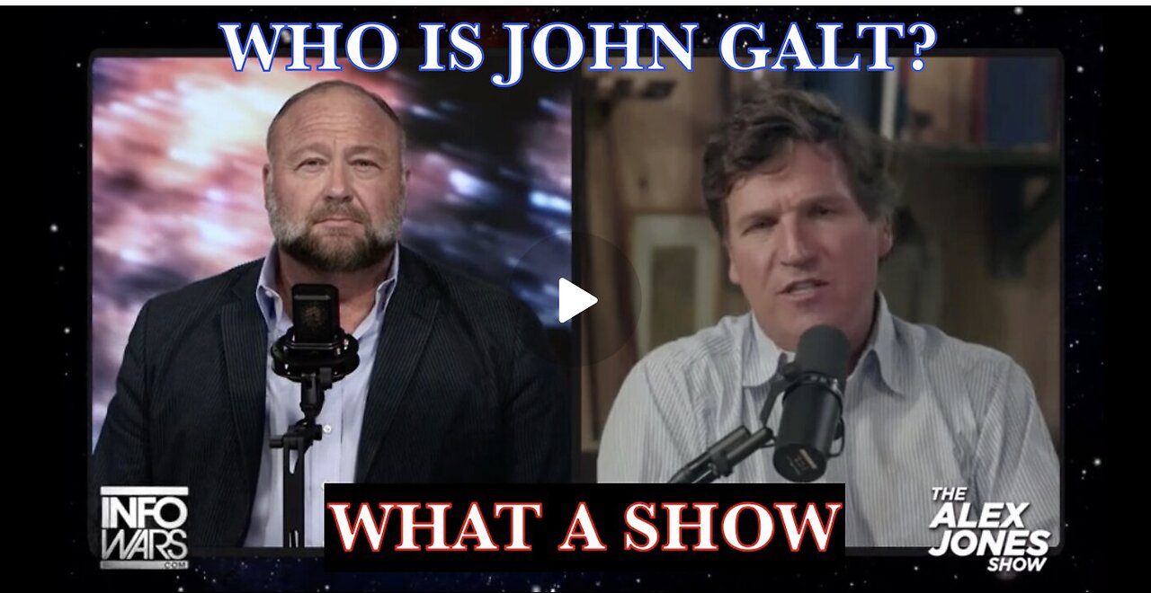 Alex Jones _ Tucker Carlson Breaks The Internet In most EPIC Interview this year. TY JGANON, SGANON