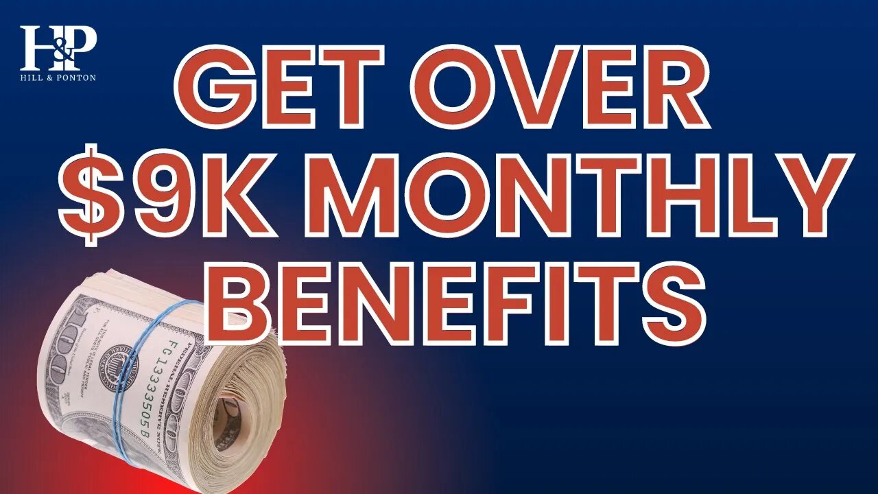 How To Get Over $9k in Monthly Benefits