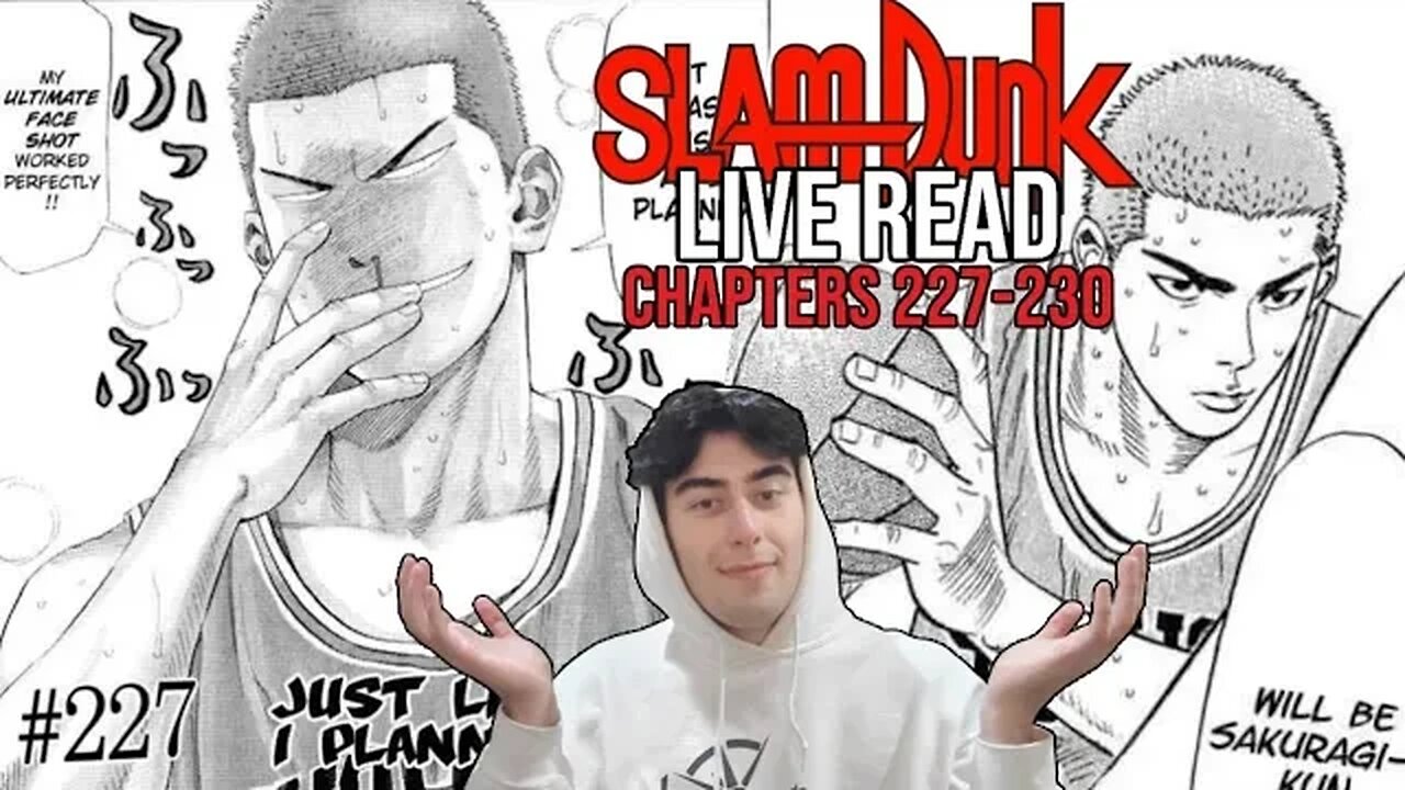 SAKURAGIS PLAN | SLAM DUNK Live Read | Chapters 227-230