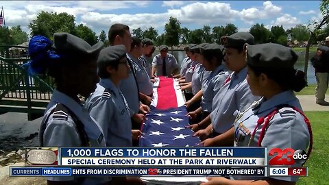 1000 Flags: Honoring our fallen service members