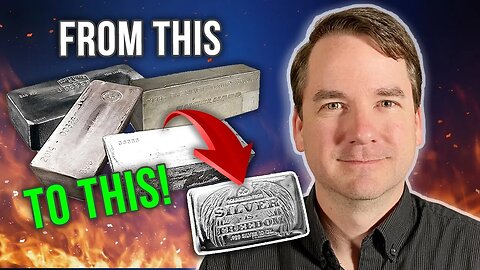 This is How Silver Bars are DONE! (Warning: This May be Addictive)