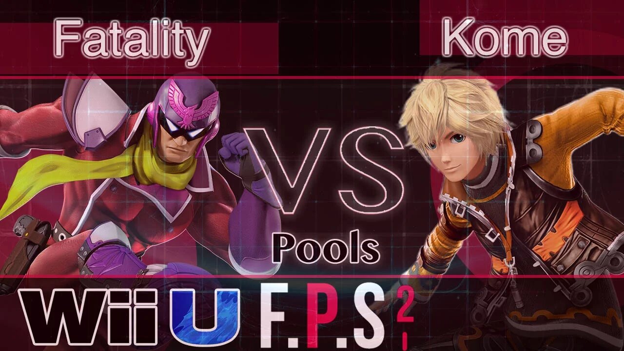 FS|Fatality (C. Falcon) vs. Kome (Shulk) - Wii U Pools - FPS2