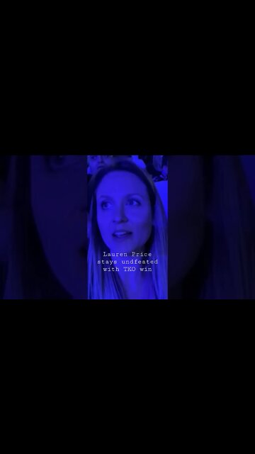 Lauren Price remains undefeated with TKO #shieldsmarshall