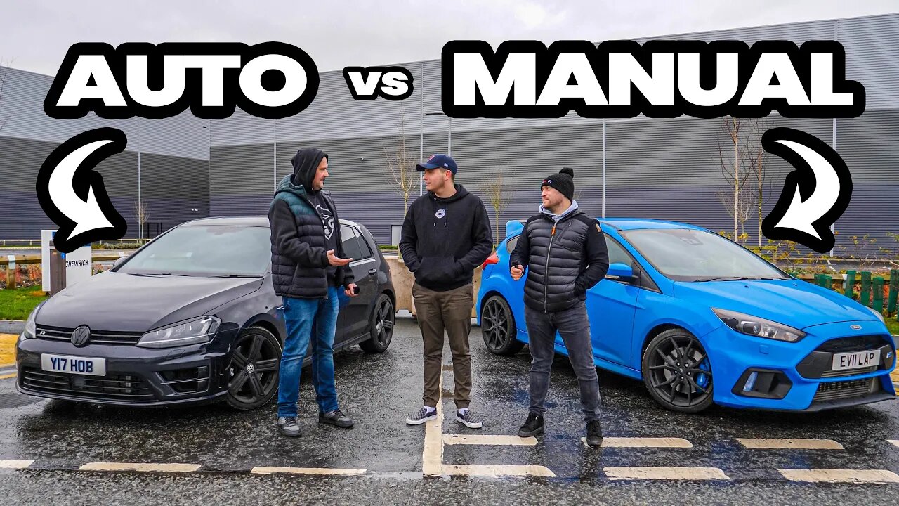 295BHP *DSG* GOLF R vs 365BHP *MANUAL* FOCUS RS - DRAG & ROLLING RACE