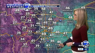 Saturday morning weather update