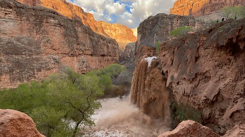 Havasupai falls flood