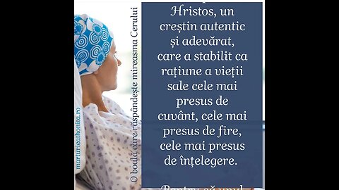 Cancerul: o boala care raspandeste mireasma Cerului