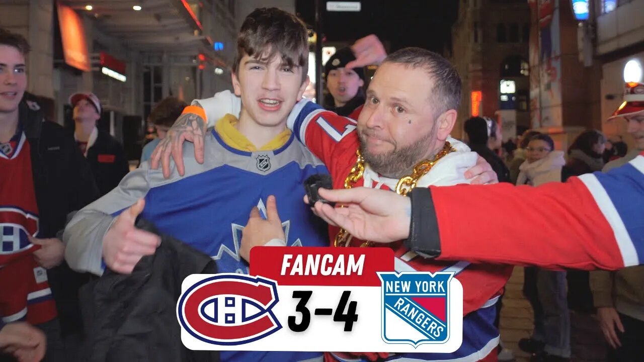 DANICK WITH A LEAFS FAN ? | MTL 3-4 NYR