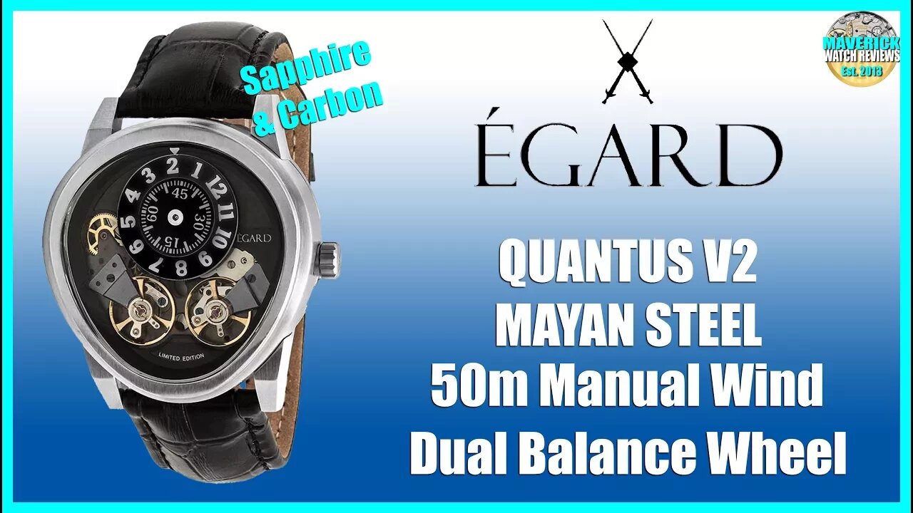 This Watch Is Nuts! | Égard Quantus V2 50m Manual Microbrand Unbox & Review