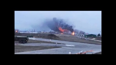 ★★★ Ukraine Strikes Millerovo Airfield with Tochka-U Missile, February 25
