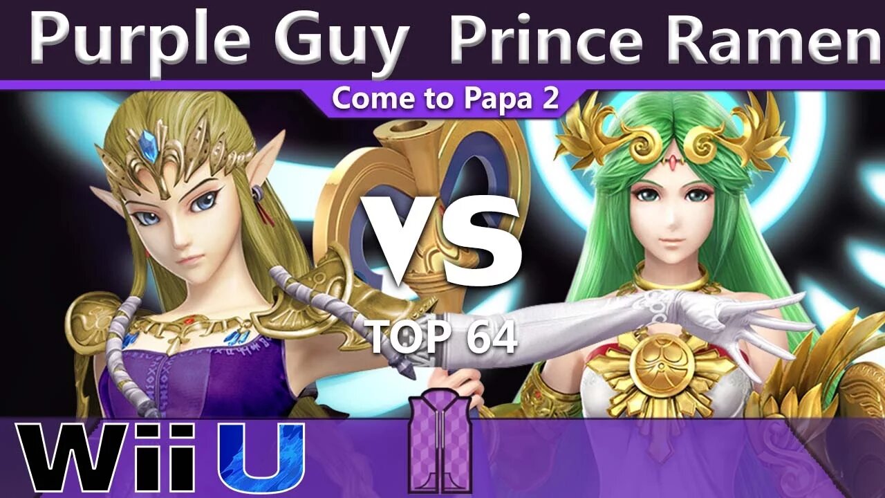 BC|Purple Guy (Zelda & Sheik) vs. Prince Ramen (Palutena) - Wii U Top 64 - CTP2