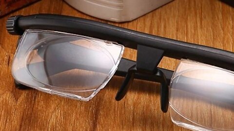 Adjustable Lens Reading Myopia Glasses Unisex