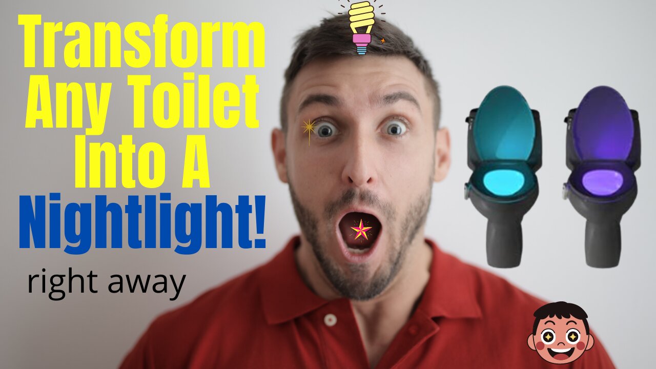 Transform Any Toilet Into A Nightlight!