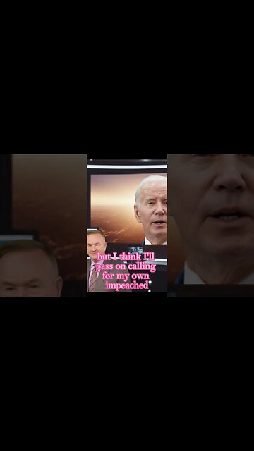 More of Rile O'Billy Hilariously Trying to Convince President Joe Biden to Impeach Himself #shorts