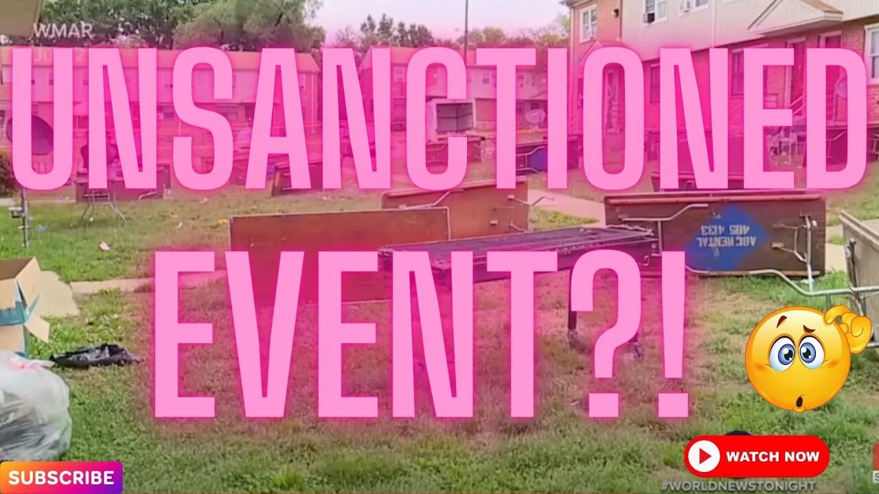 Brooklyn Maryland's UNSANCTIONED EVENT - Who's Responsible?