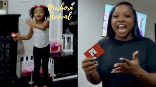 Toya Johnson's Daughter Reign Plays Charades With Reginae! 😂