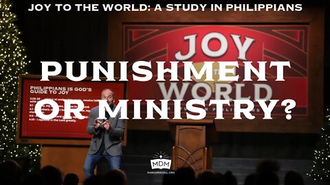 Punishment or Ministry?