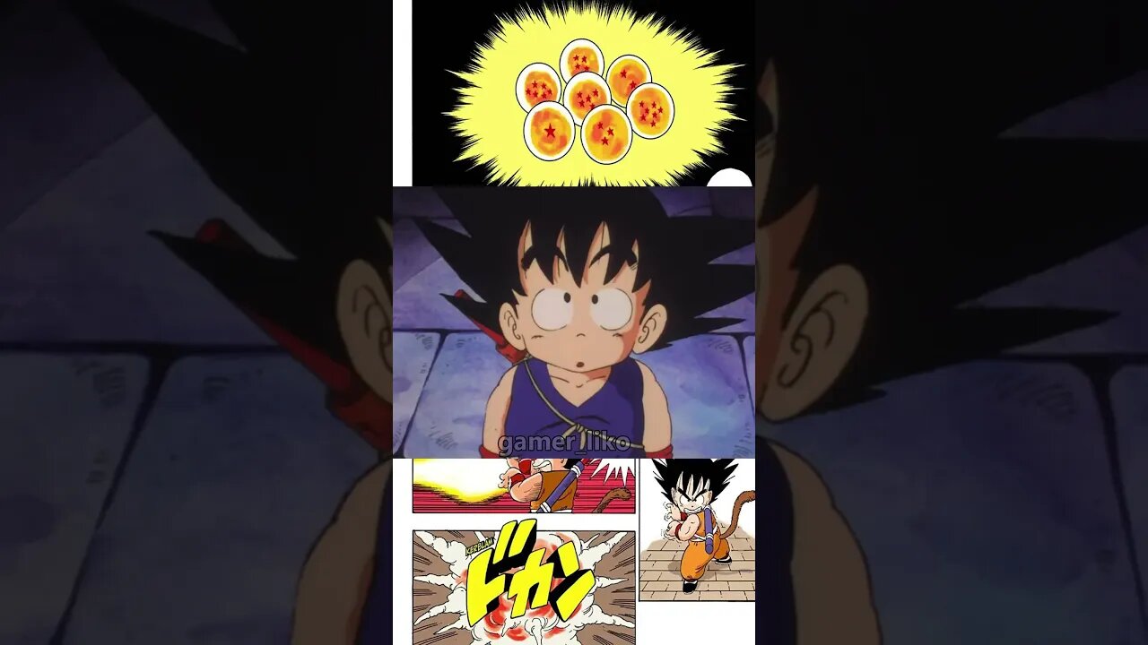 Goku Uses His Kamehameha Against Emperor Pilaf's Castle!