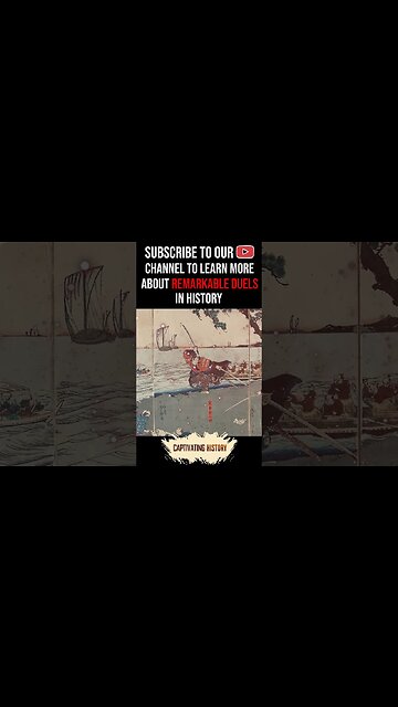 Duels of History: Miyamoto Musashi and Sasaki Kojiro (1612) #shorts