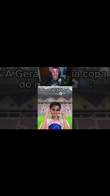 A GERAÇÃO Z NA COPA DO MUNDO 😹 KKKKKKK - REACT MORIMURA