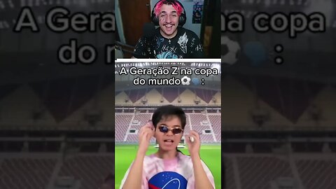 A GERAÇÃO Z NA COPA DO MUNDO 😹 KKKKKKK - REACT MORIMURA