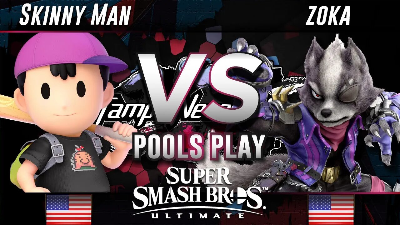 SA | Skinny Man (Ness) vs. Zoka (Wolf) - Ultimate Pools - TNS 8