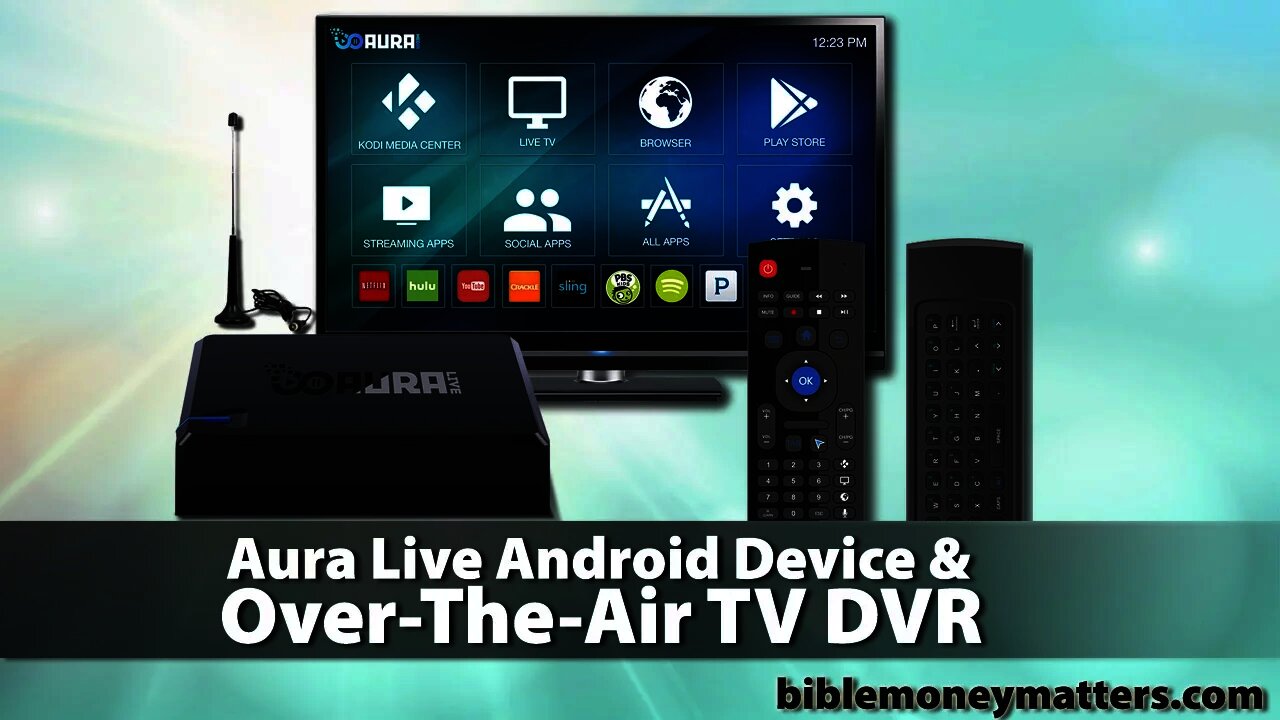 Unboxing & Review Of Aura Live Android TV Device & Over The Air DVR