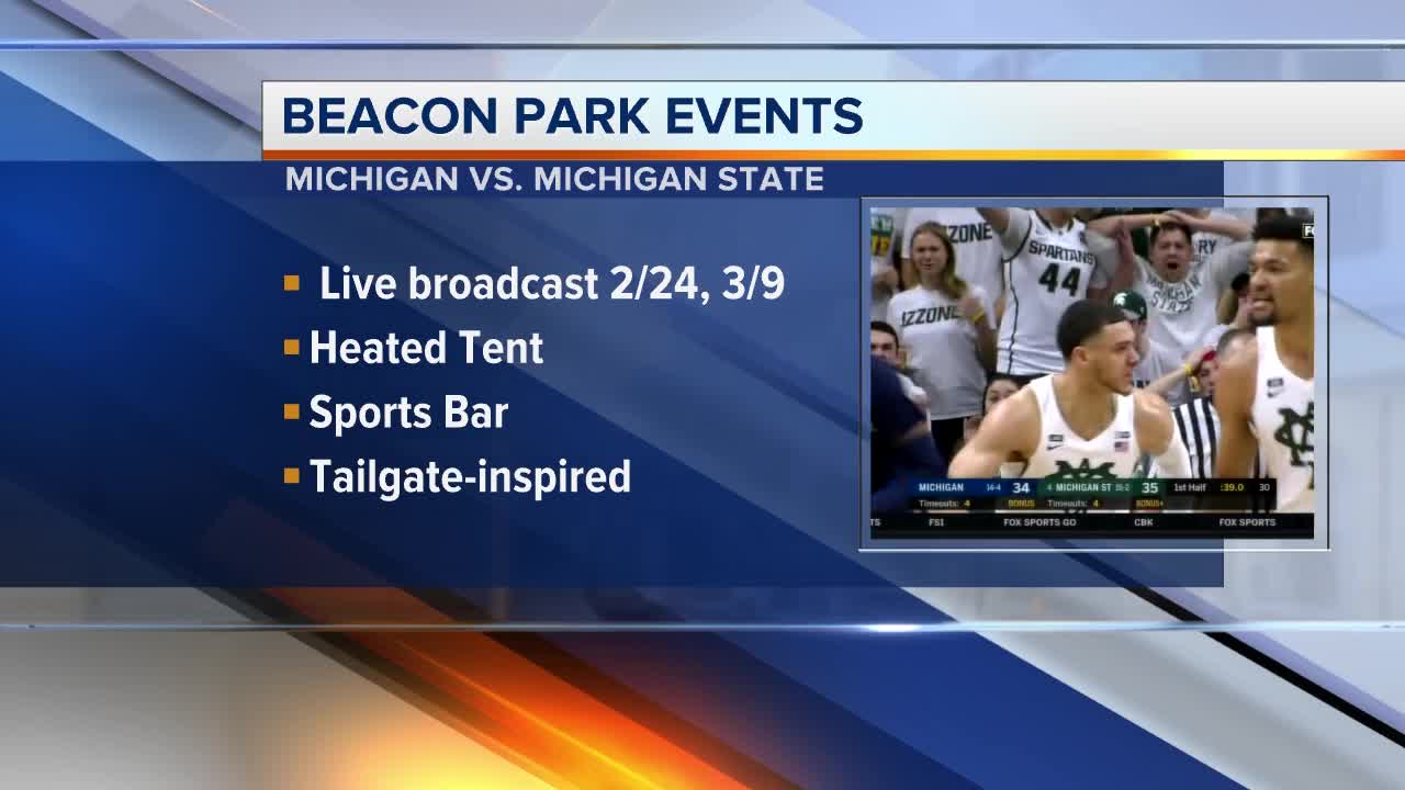 Beacon Park Big Screen: Michigan vs. MSU and February flicks