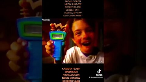 CAMERA FLASHWARNING!!! Nickelodeon SHADOWSCREEN FLASHSCREEN Mattel MY FAV old COSI exhibit #onoedit