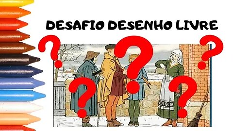 DESAFIO: ACHE A 5 PESSOA NESSE DESENHO - VAMOS BRINCAR!