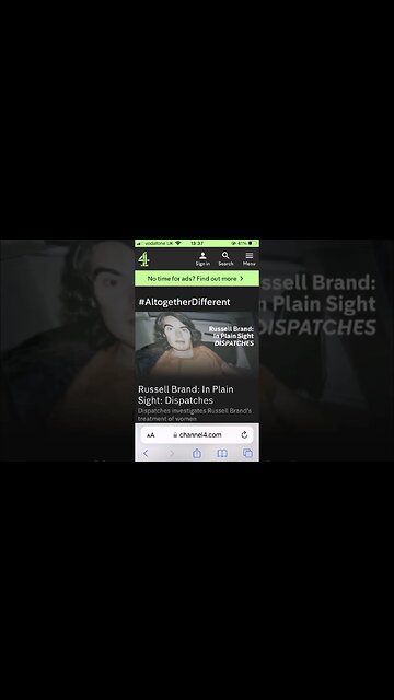 Russell Brand: In Plain Sight: Dispatches #RussellBrand #Dispatches