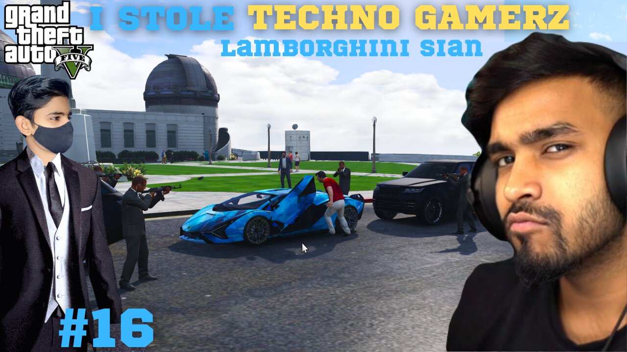 I STOLE TECHNO GAMERZ LAMBORGINI SIAN l GTA V GAMEPLAY