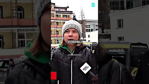 Greta Thunberg on the cost of living crisis #gretathunberg #climatechange #wef