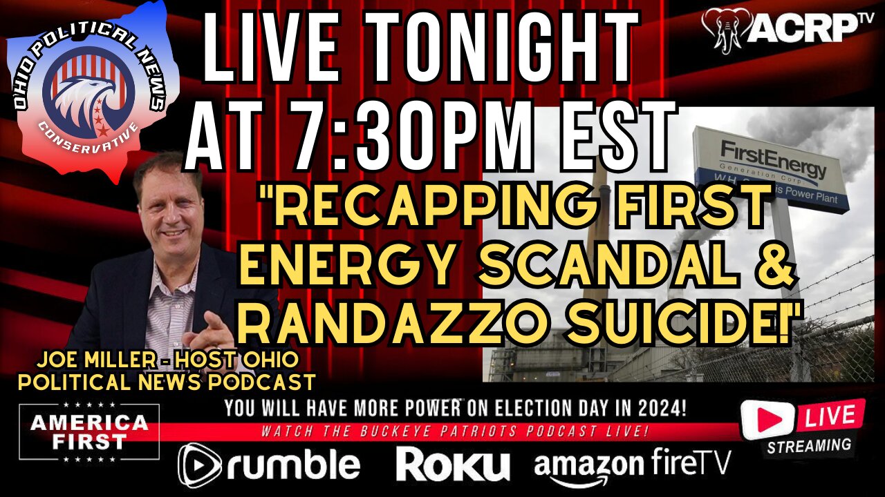 "Recapping First Energy Scandal & Randazzo suicide!"