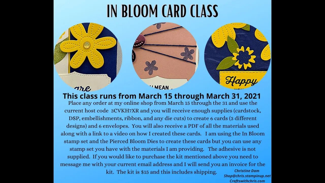 In Bloom Class