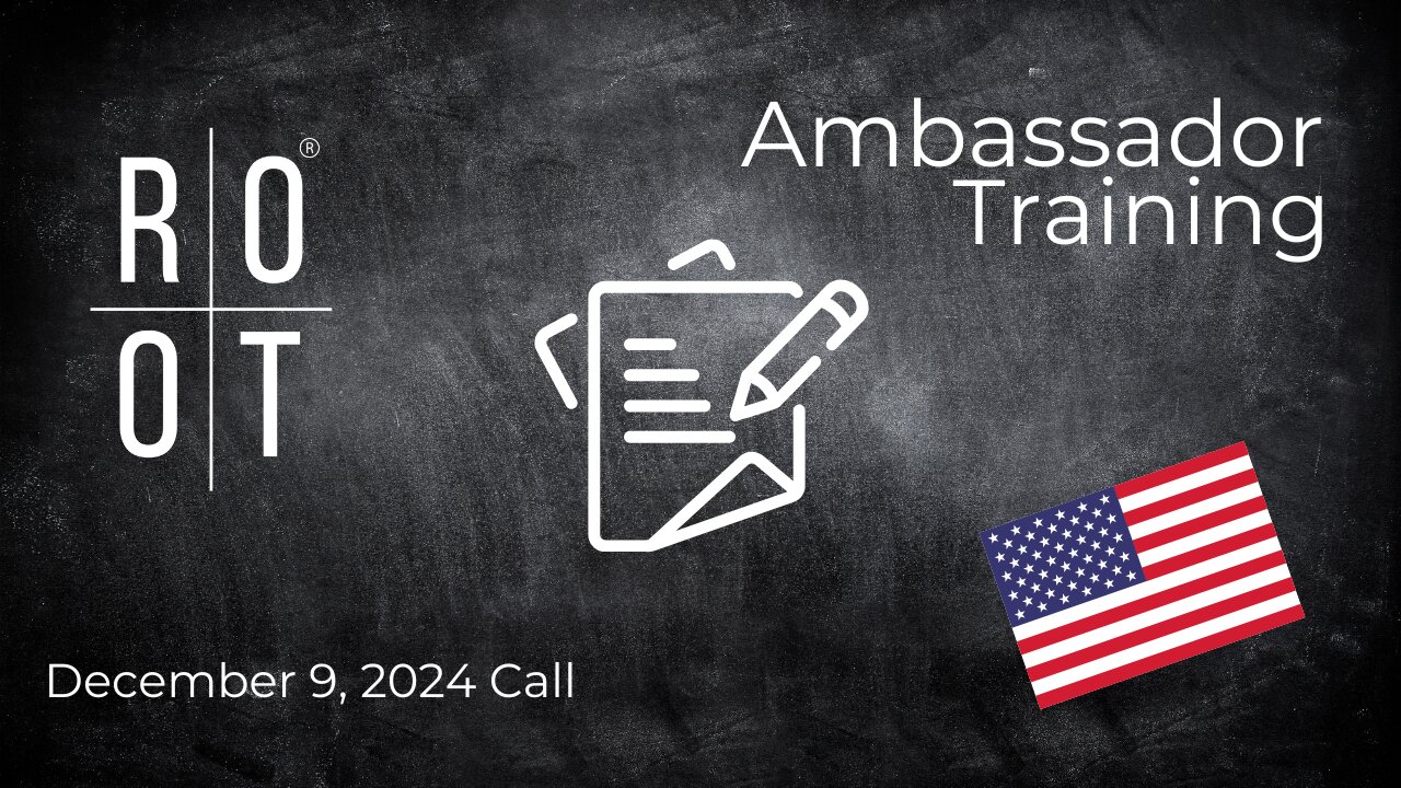 Setting Goals for 2025 | Root 101 | December 9, 2024 | English