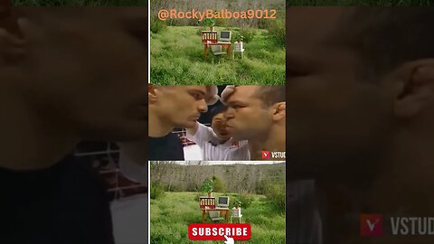 MIRKO CROCOP VS WANDERLEI SILVA STAREDOWN