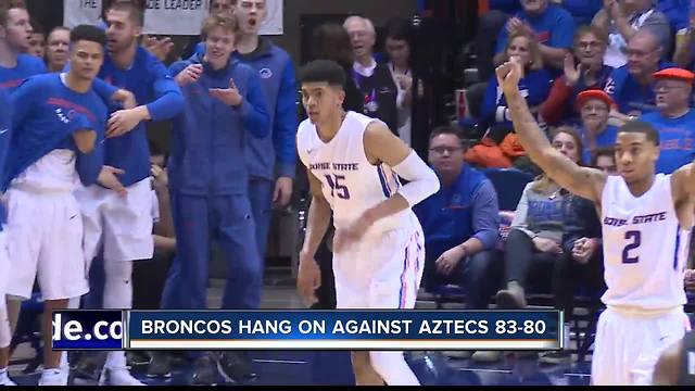 Hutchison 44 pts leads BSU to victory over SDSU